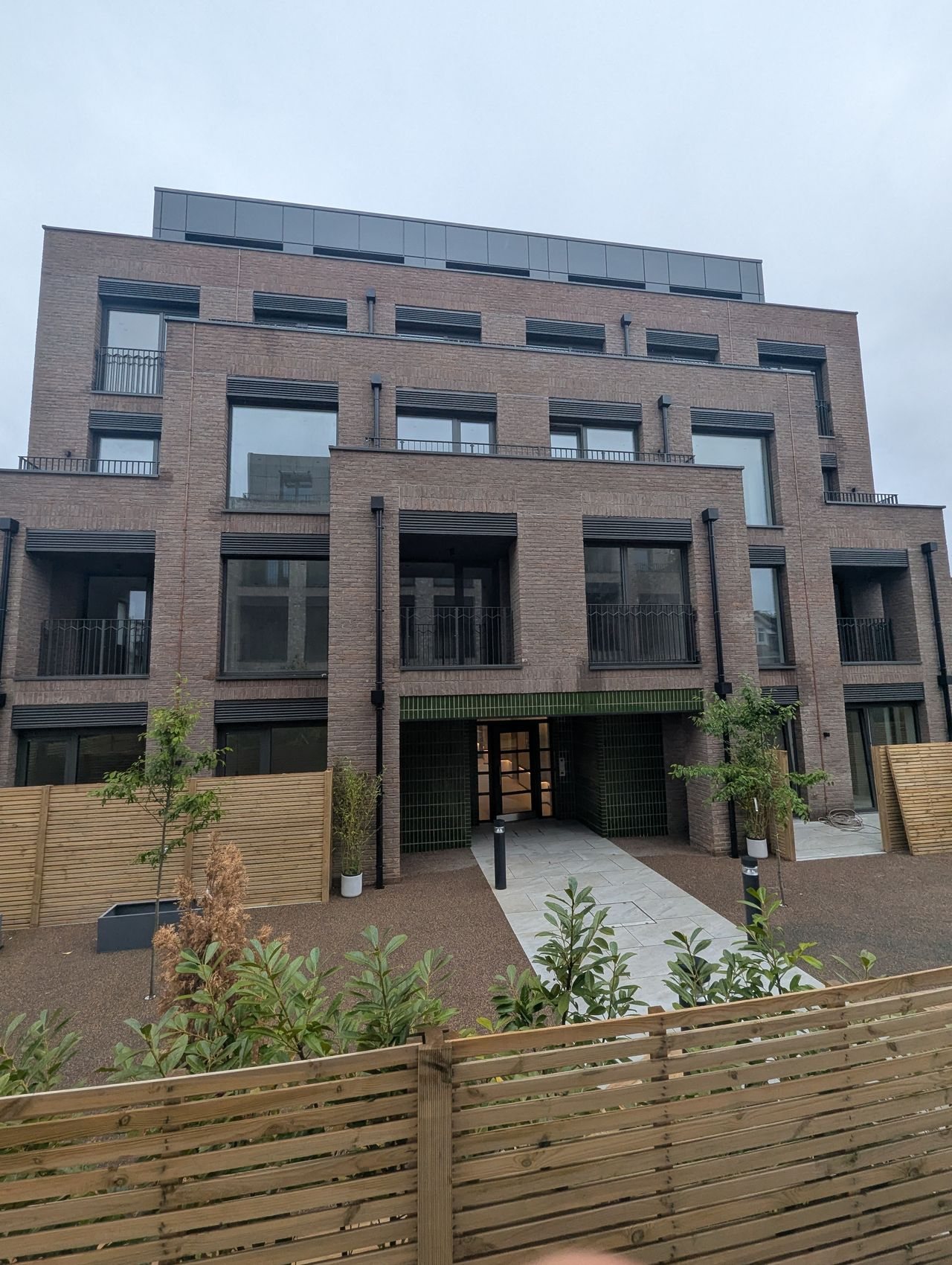 Completed residential development in East Acton